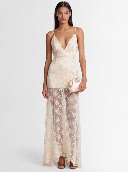 Rotate: LANGES KLEID AUS SPITZE „MILEY“ - Weiß - women_1 | Luisa Via Roma