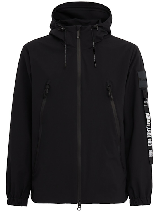 OUTHERE: Helios tech casual jacket - 黑色 - men_0 | Luisa Via Roma