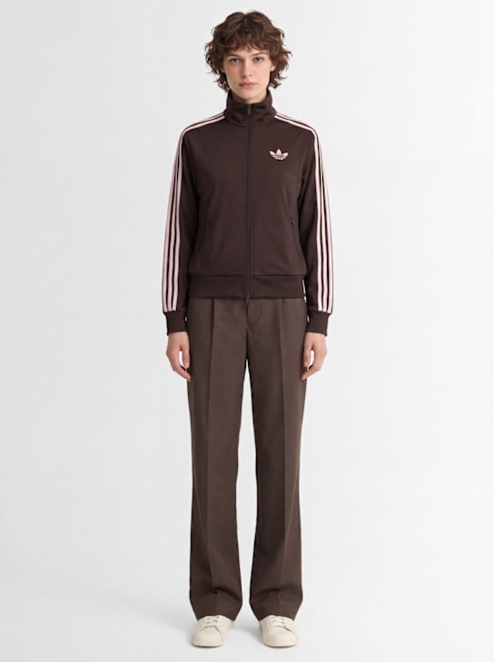 adidas Originals: Firebird loose track top - Aurora Coffee - women_1 | Luisa Via Roma