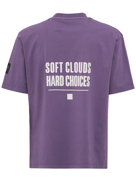 OUTHERE: Glare cotton t-shirt - Myst - men_1 | Luisa Via Roma