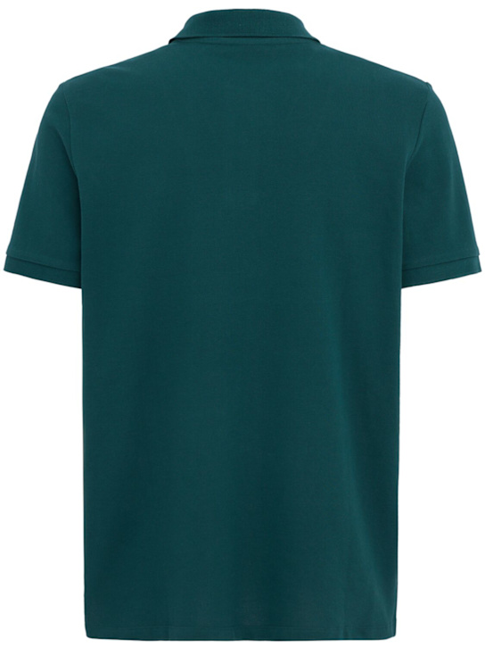 OUTHERE: Arcadia cotton polo shirt - Everglade - men_1 | Luisa Via Roma