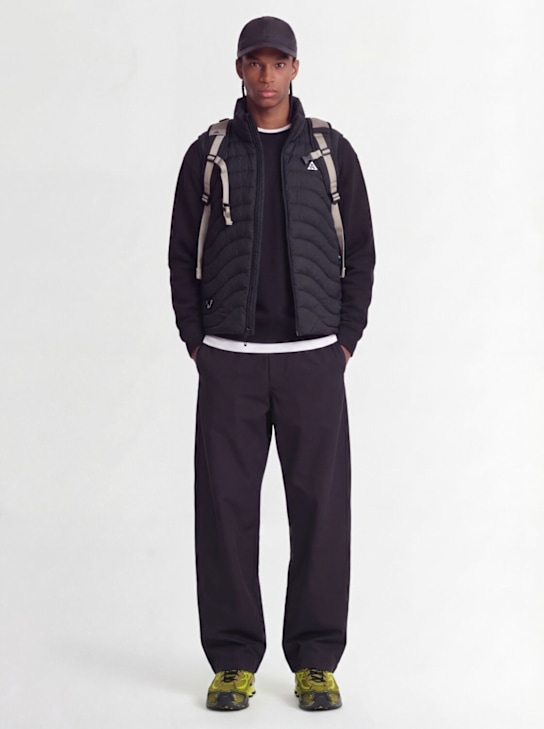 Nike: ACG Lava Flow puffer vest - Black/Black/Bla - men_1 | Luisa Via Roma