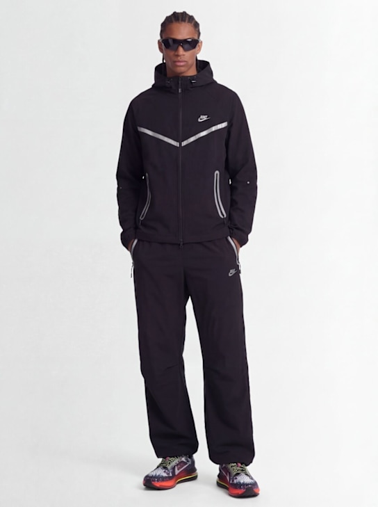 Nike: Tech pants - Black - men_1 | Luisa Via Roma