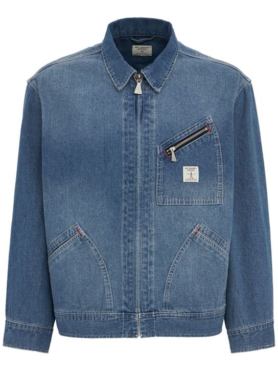 Roy Roger's: 牛仔工装夹克 - 牛仔 - men_0 | Luisa Via Roma