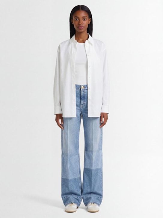 SEAFARER: Smin baggy jeans - Celeste - women_1 | Luisa Via Roma