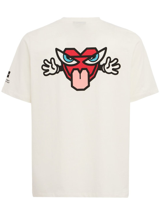 OUTHERE: Eclipse cotton t-shirt - Off-White - men_1 | Luisa Via Roma