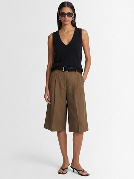 Laneus: 针织V领背心 - Nero/Black - women_1 | Luisa Via Roma