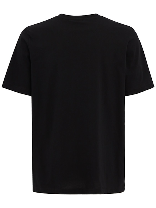 OUTHERE: Bliss cotton t-shirt - 黑色 - men_1 | Luisa Via Roma