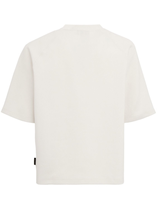OUTHERE: Aloha cotton blend t-shirt - 米白色 - men_1 | Luisa Via Roma