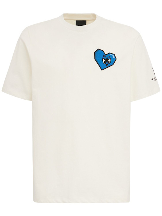 OUTHERE: Zalya cotton t-shirt - 米白色 - men_0 | Luisa Via Roma