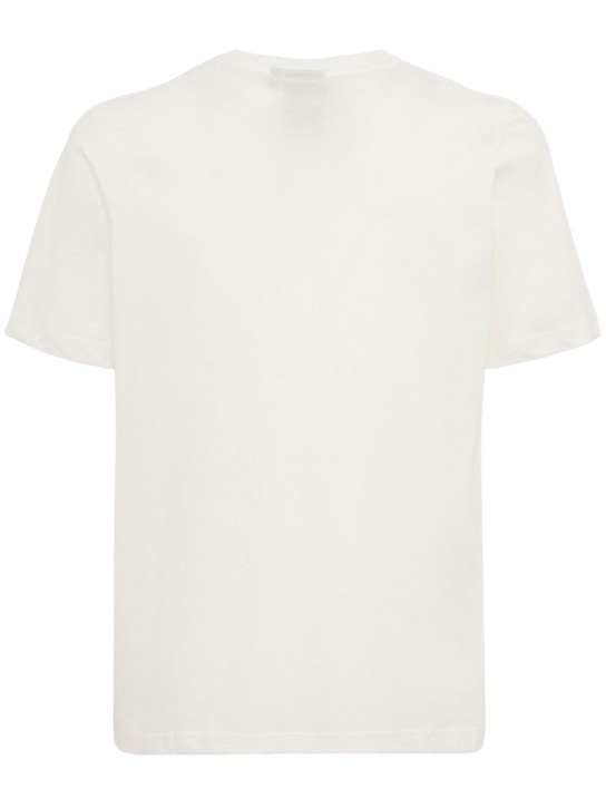OUTHERE: Bliss cotton t-shirt - 米白色 - men_1 | Luisa Via Roma
