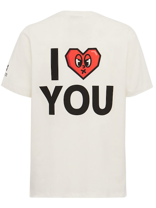 OUTHERE: Innate cotton t-shirt - 米白色 - men_1 | Luisa Via Roma