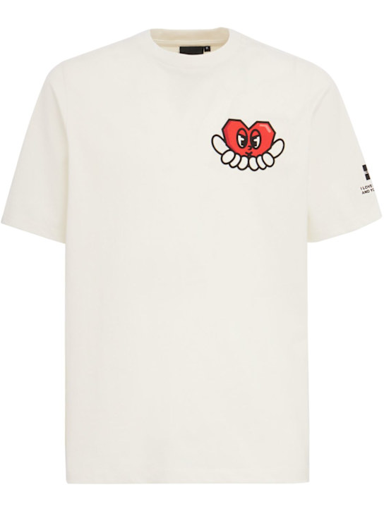 OUTHERE: Innate cotton t-shirt - 米白色 - men_0 | Luisa Via Roma