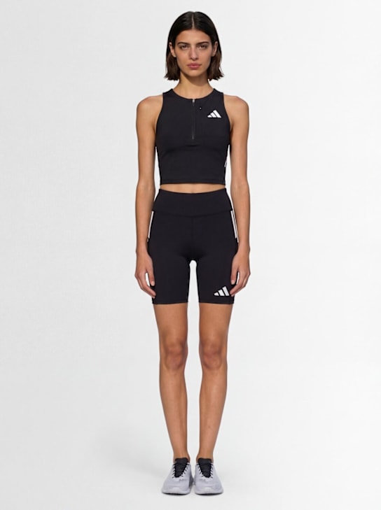 adidas Originals: Adizero bike shorts - Black - women_1 | Luisa Via Roma
