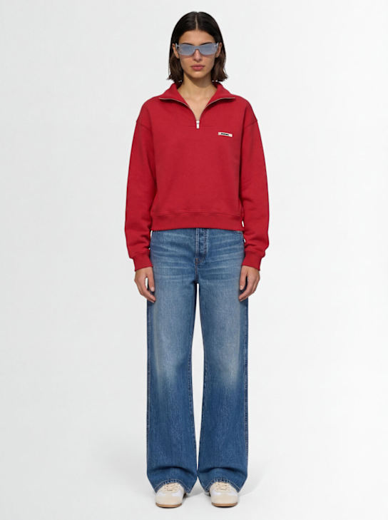 Jacquemus: Le camionneur棉质针织卫衣 - women_1 | Luisa Via Roma