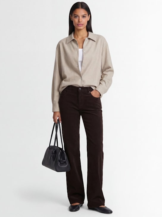 Jacquemus: Borsa Le Turismo in pelle martellata - women_1 | Luisa Via Roma