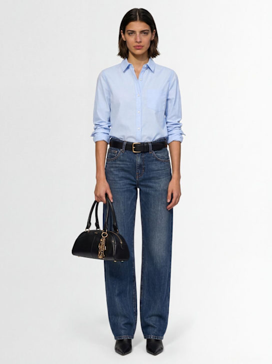 Marie Marot: The Patty cotton shirt - 浅蓝色 - women_1 | Luisa Via Roma