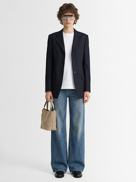 SEAFARER: Lora single breast blazer - 黑色 - women_1 | Luisa Via Roma