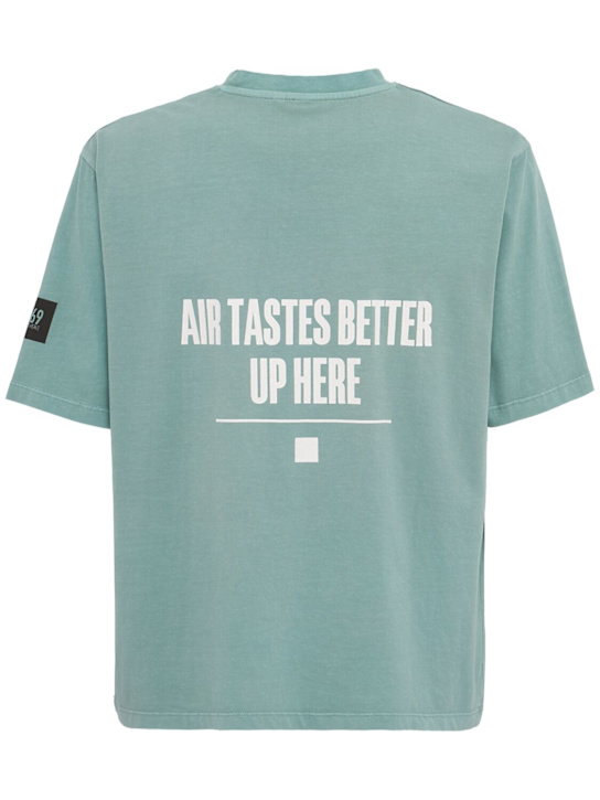 OUTHERE: Glare cotton t-shirt - Breeze - men_1 | Luisa Via Roma