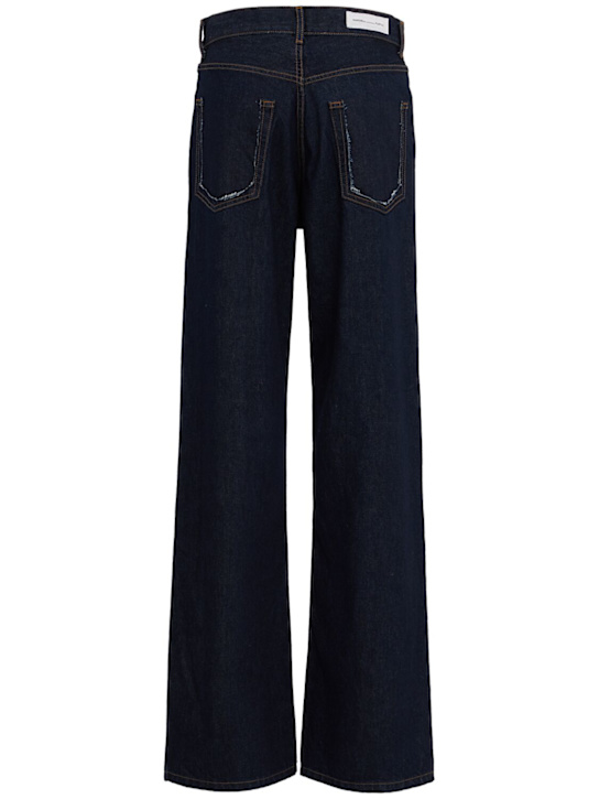 Marcell Pustul: Loose fit denim jeans - Blue - women_1 | Luisa Via Roma