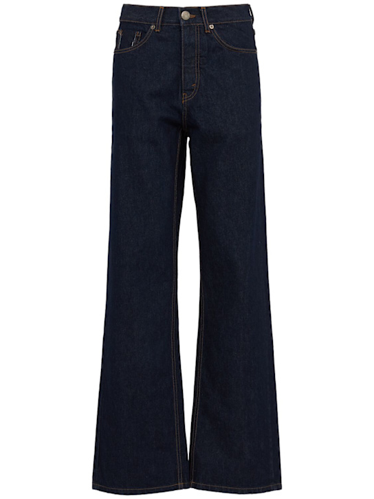 Marcell Pustul: Loose fit denim jeans - Blue - women_0 | Luisa Via Roma