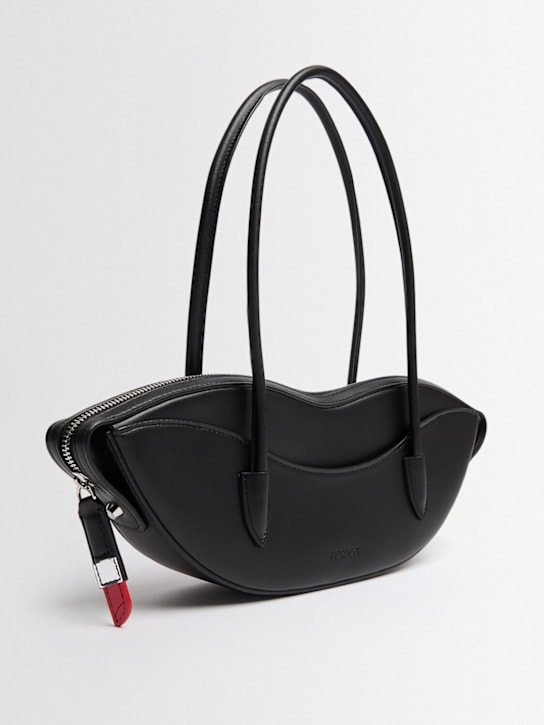 Fiorucci: Lips shoulder bag - 黑色 - women_1 | Luisa Via Roma