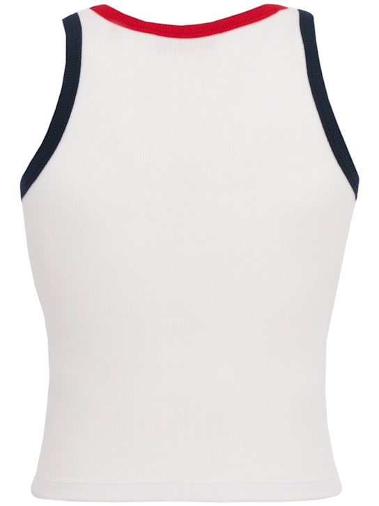 Fiorucci: Contrast trim tank top - 多色 - men_1 | Luisa Via Roma