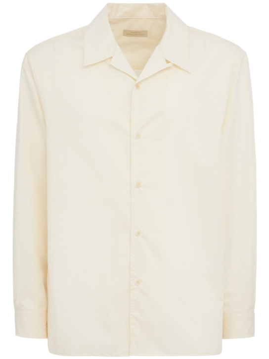 Amomento: Open collar shirt - 象牙色 - men_0 | Luisa Via Roma