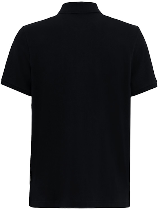 Moose Knuckles: Everett polo - Black - men_1 | Luisa Via Roma