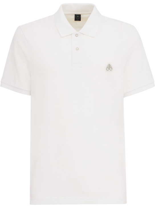 Moose Knuckles: Polo Everett - Blanc - men_0 | Luisa Via Roma