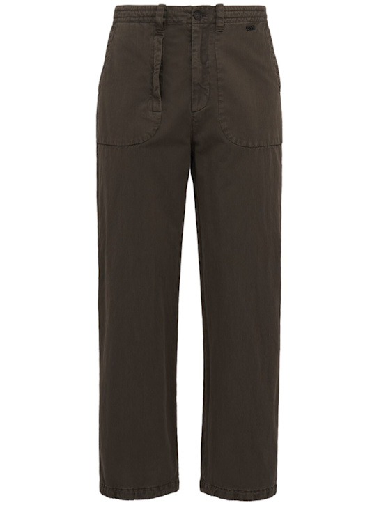 Massimo Osti Studio: 棉&聚酯华达呢裤子 - Cloudburst - men_0 | Luisa Via Roma