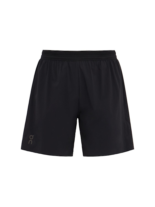 On: Performance 7" shorts - Black - men_0 | Luisa Via Roma