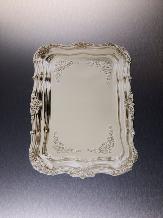 Figure Decorative: Salomè餐垫 - 银色 - ecraft_1 | Luisa Via Roma