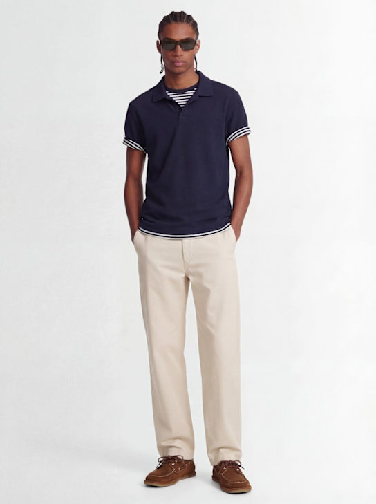 Closed: Fairport relaxed denim jeans - Whipped Cream - men_1 | Luisa Via Roma