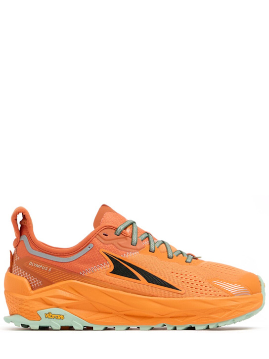 Altra Running: Olympus 5 trail running sneakers - Orange - men_0 | Luisa Via Roma