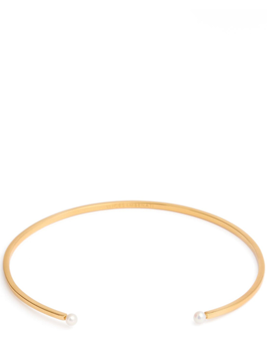 Alice Sambenati: Twins pearls choker - Oro - women_0 | Luisa Via Roma