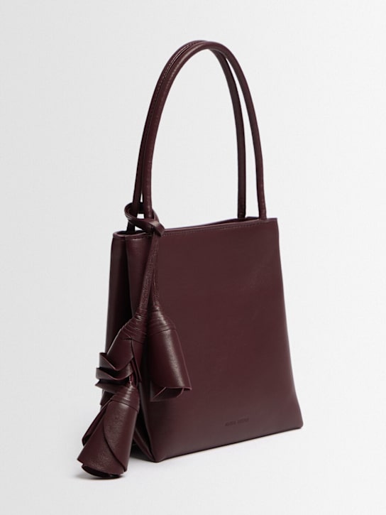 Magda Butrym: Julia burgundy leather bag - Burgundy - women_1 | Luisa Via Roma