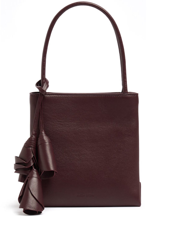 Magda Butrym: Julia burgundy leather bag - Burgundy - women_0 | Luisa Via Roma