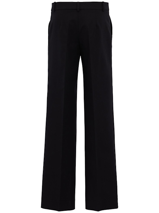 LUISA SPAGNOLI: Amatrice wide pants - Black - women_1 | Luisa Via Roma
