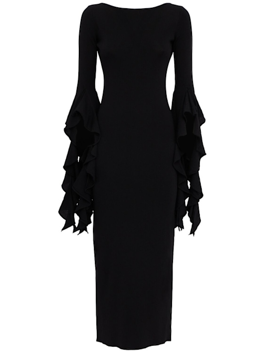 LUISA SPAGNOLI: Categoria long dress - Black - women_0 | Luisa Via Roma