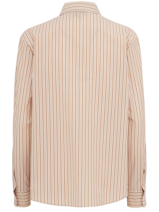 LUISA SPAGNOLI: Berna striped shirt - 米黄色/多色 - women_1 | Luisa Via Roma