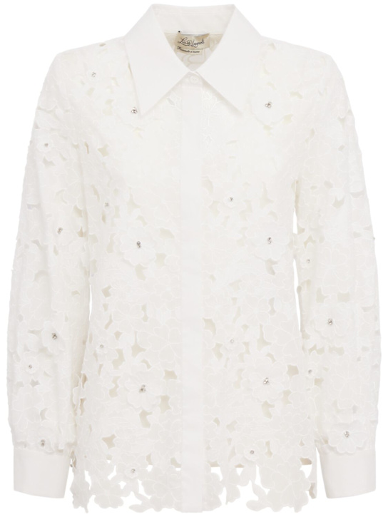 LUISA SPAGNOLI: Balista shirt - ホワイト - women_0 | Luisa Via Roma