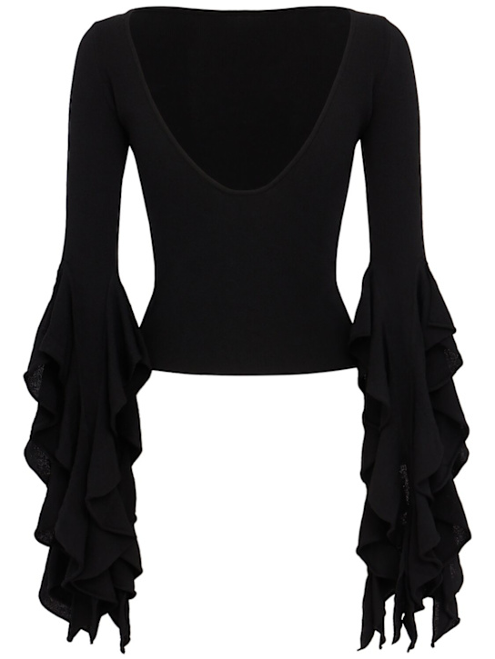 LUISA SPAGNOLI: Cavaliere top - Negro - women_1 | Luisa Via Roma