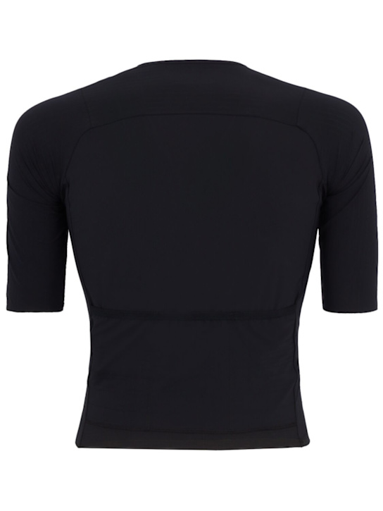 Pas Normal: Mechanic short sleeve jersey t-shirt - ブラック - men_1 | Luisa Via Roma