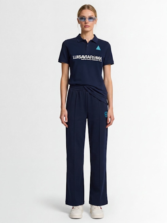 Sergio Tacchini: LVR Base polo - Navy/Gardenia - women_1 | Luisa Via Roma
