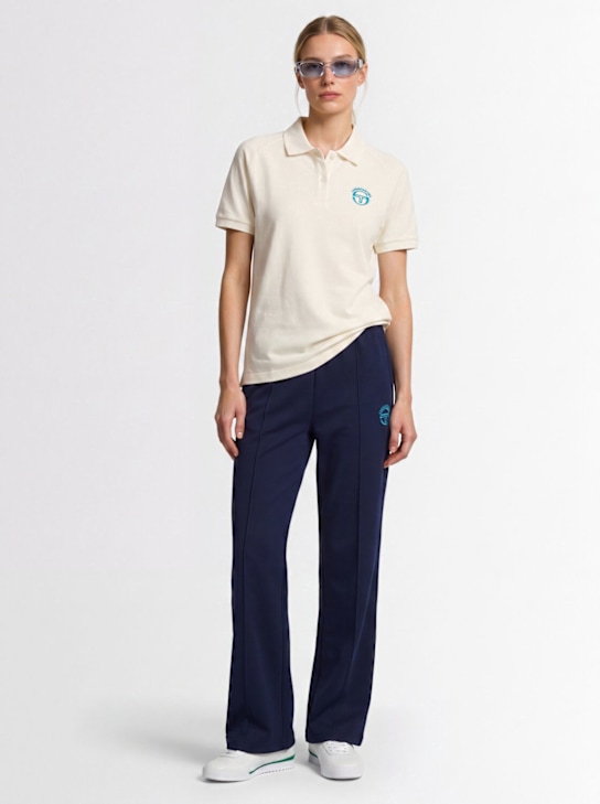 Sergio Tacchini: LVR Serbia polo衫 - Gardenia/Mosaic - women_1 | Luisa Via Roma