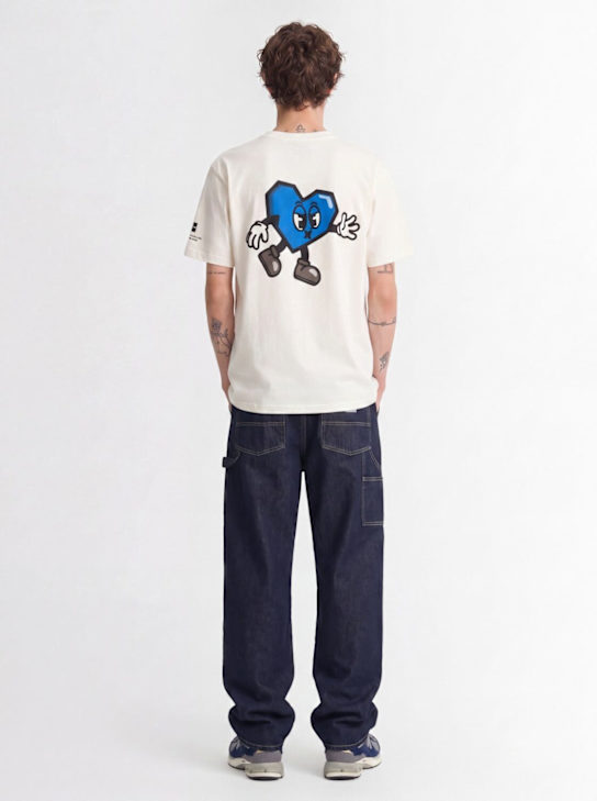 OUTHERE: Zalya cotton t-shirt - Off-White - men_1 | Luisa Via Roma