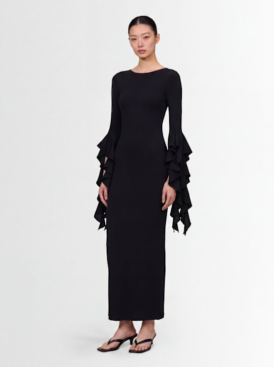 LUISA SPAGNOLI: Categoria long dress - 黑色 - women_1 | Luisa Via Roma