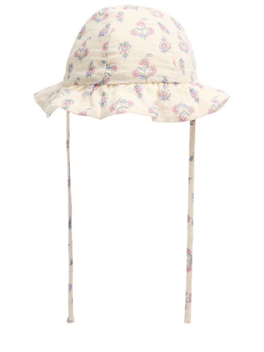 The New Society: Printed cotton hat - 多色 - kids-girls_0 | Luisa Via Roma