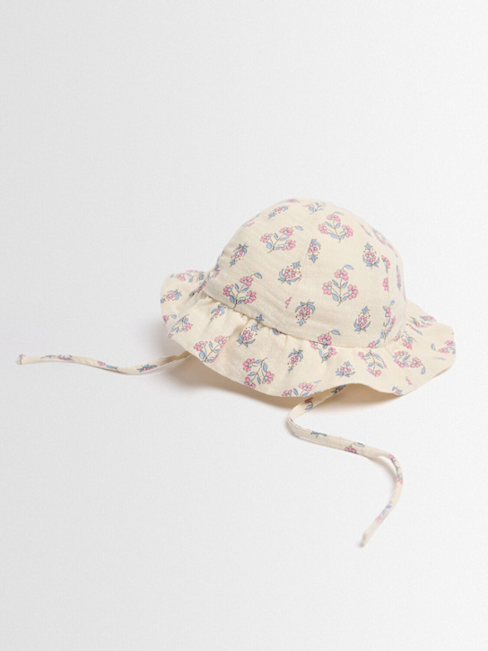 The New Society: Printed cotton hat - 多色 - kids-girls_1 | Luisa Via Roma